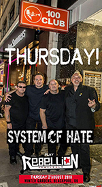 System of Hate - Rebellion Festival, Blackpool 2.8.17